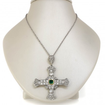 ANTIQUE STYLE Cross NECKLACE