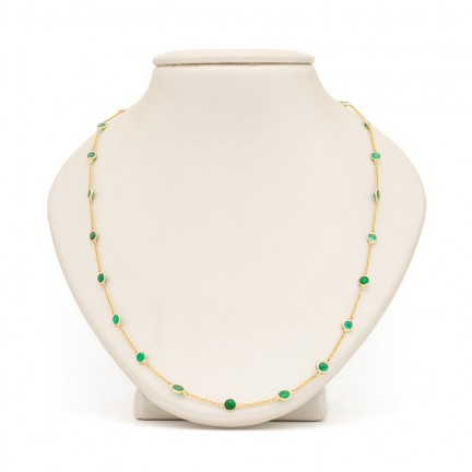 Gemstone Yard Necklace